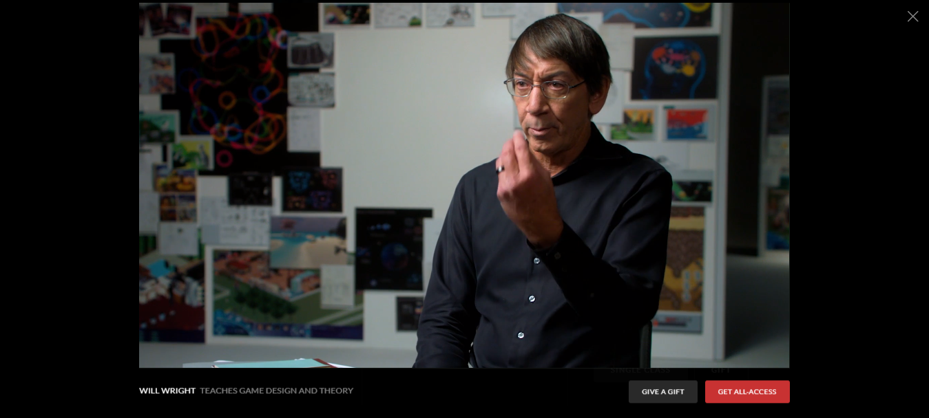 Will Wright MasterClass Review - design