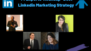 14 Experts Share Their Best Linkedin Marketing Strategy in [Year]