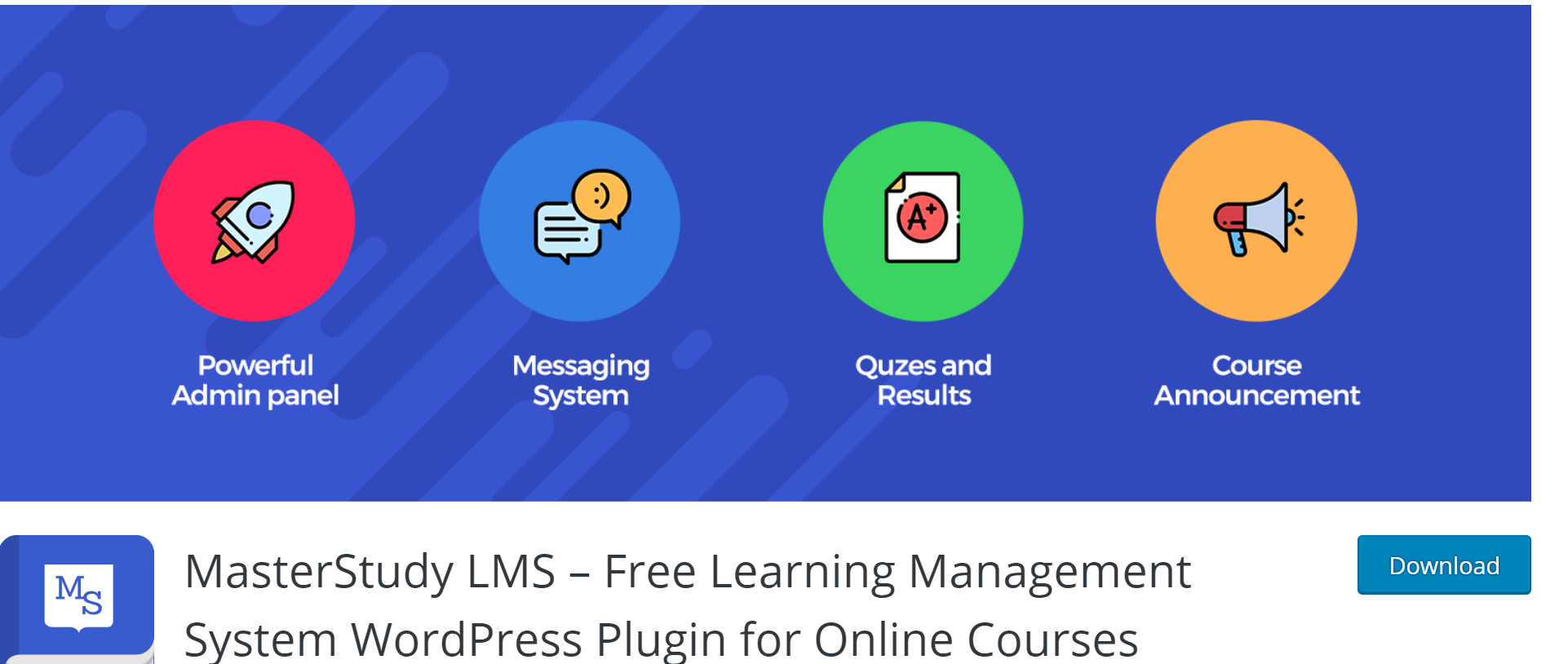 MasterStudy LMS- Best WordPress LMS Plugins