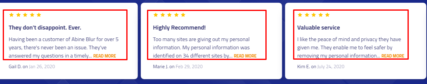 DeleteMe Customer Reviews
