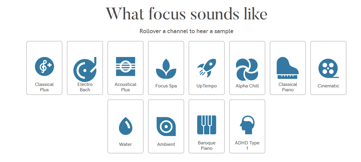 Focus Will- Apps To Help In Focus , Sounds