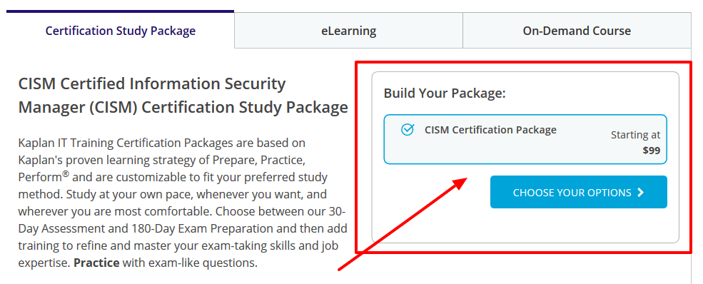  Kaplan IT Training Coupon Codes- ISACA Certified Information Security Manager CISM 