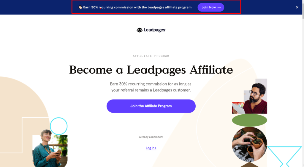 LeadPages affiliate
