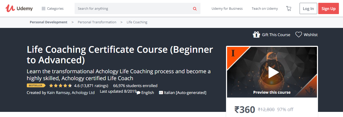 8 Best Life Coaching Courses & Certification- Life Coaching Certificate Course