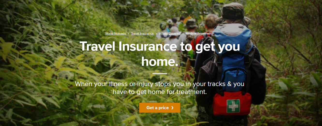 World Nomads Travel Insurance Review - Medical Repatriation