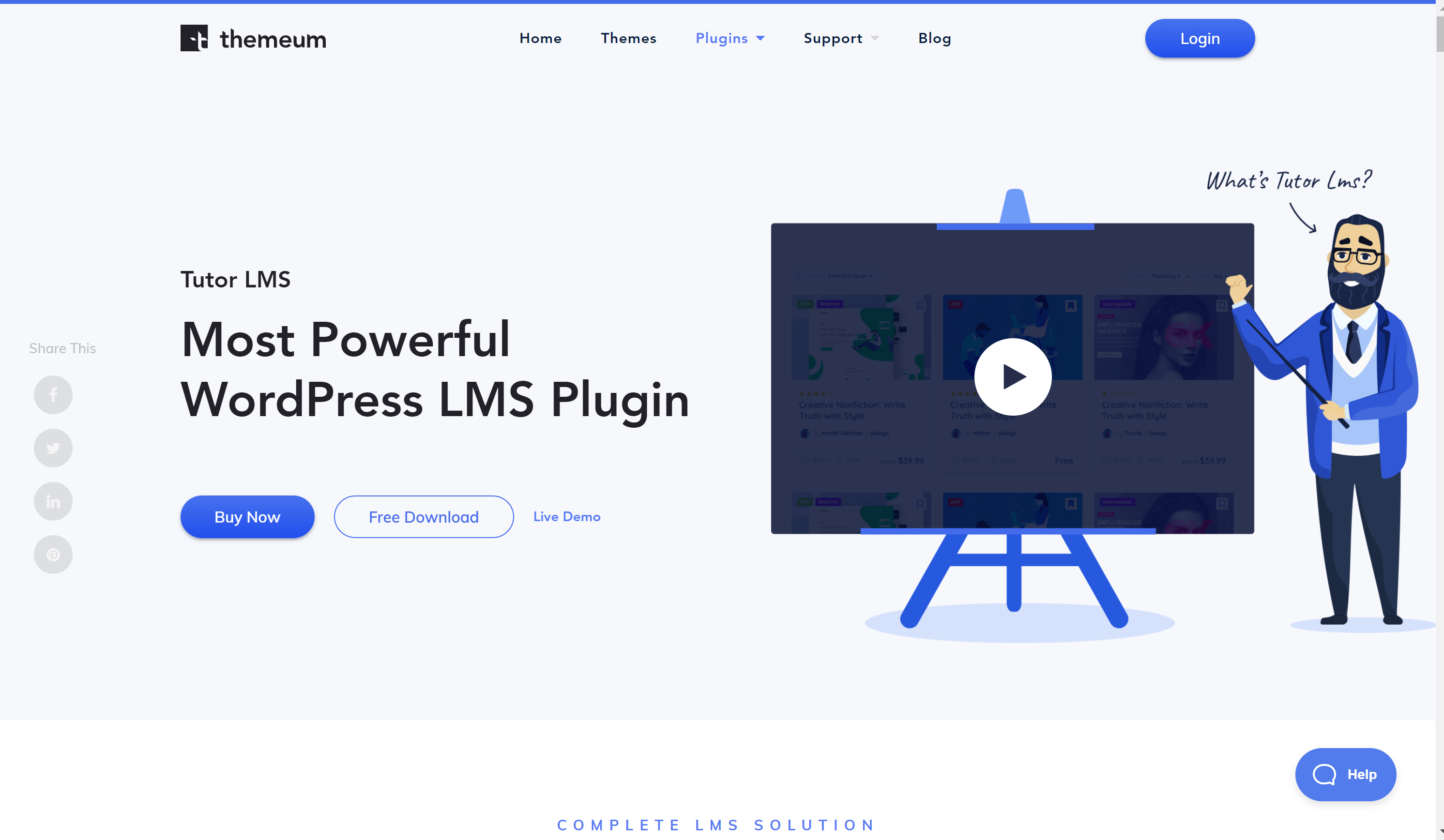 Tutor LMS - Best WordPress LMS Plugins