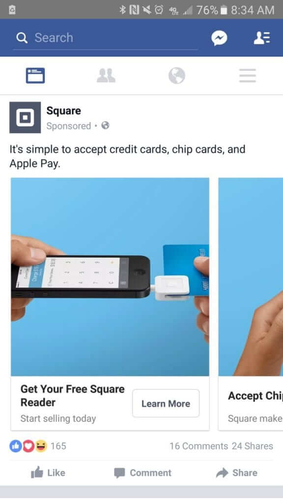 Facebook Ad - square