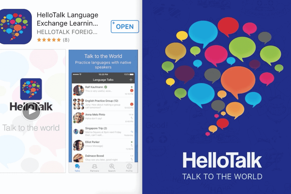 hellotalk - Alternatives to Duolingo 