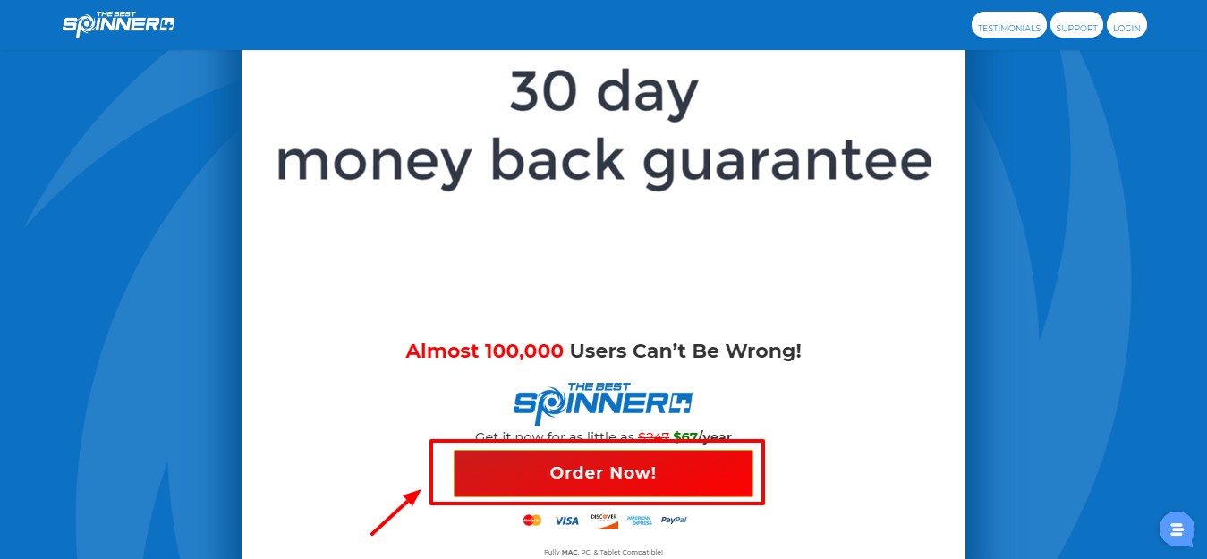 the best spinner review with discount coupon - 30 days money back