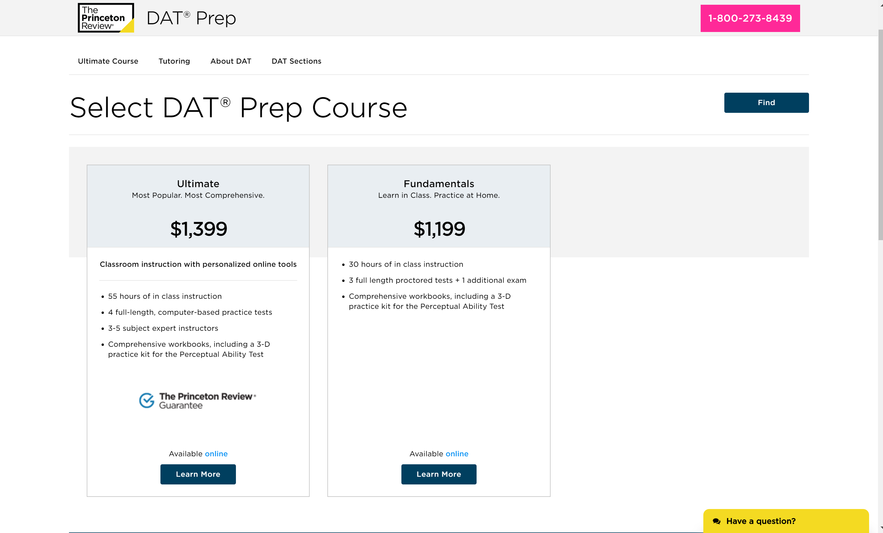 DAT Prep courses review
