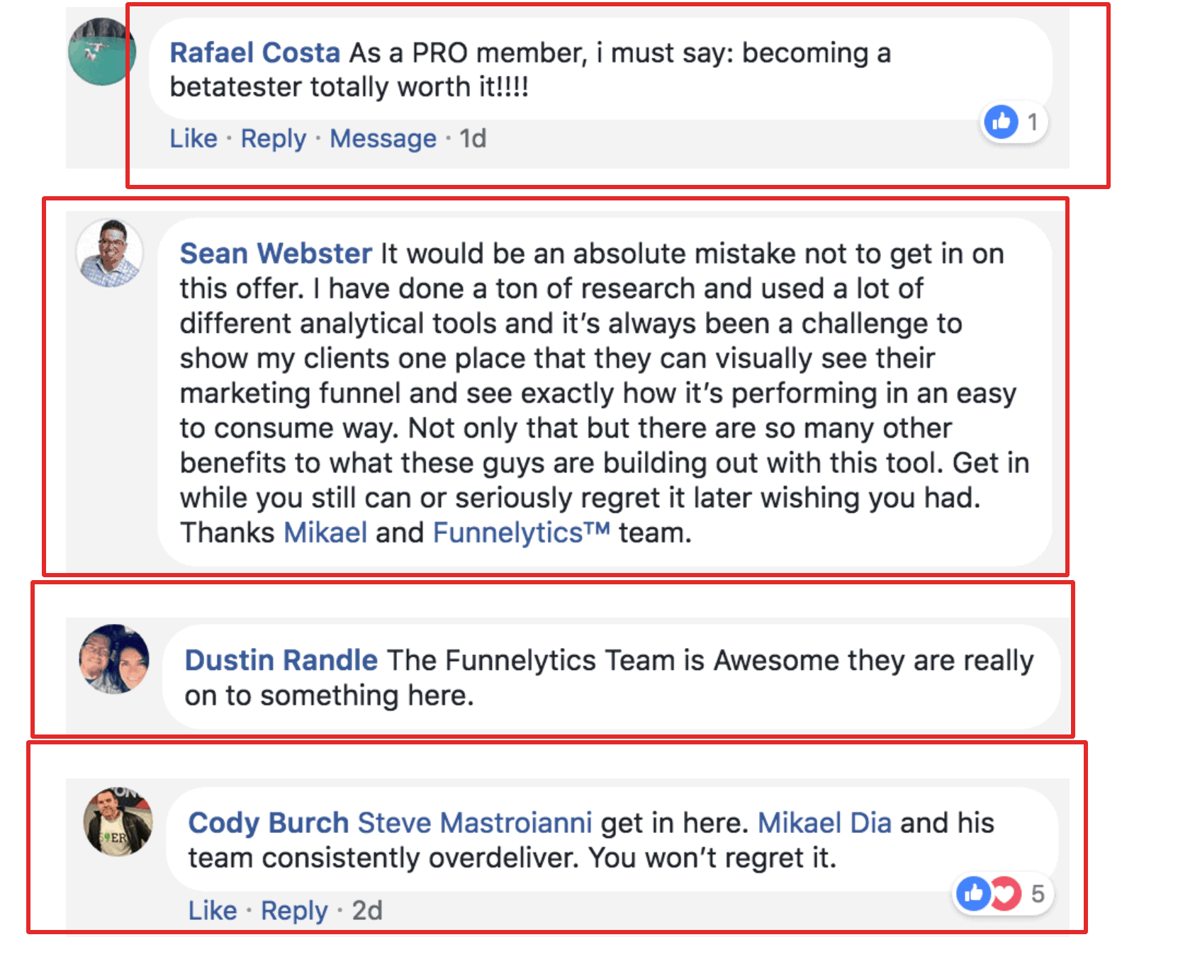 Funnelytics Pro Reviews by customers