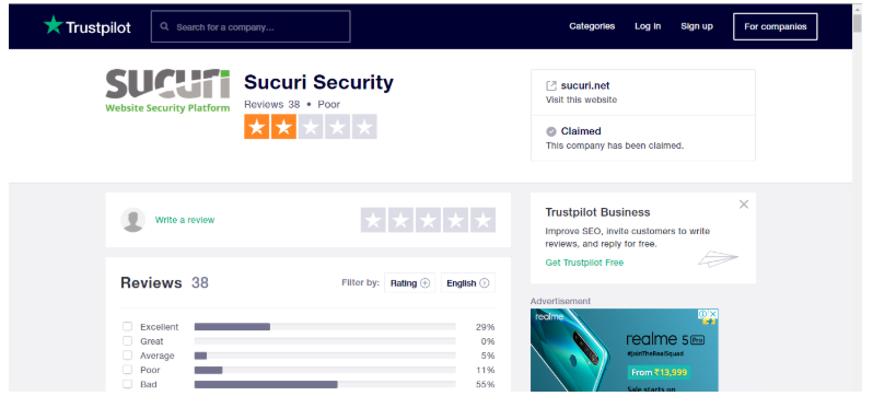 Astra vs Sucuri Comparision Review- Sucuri Security