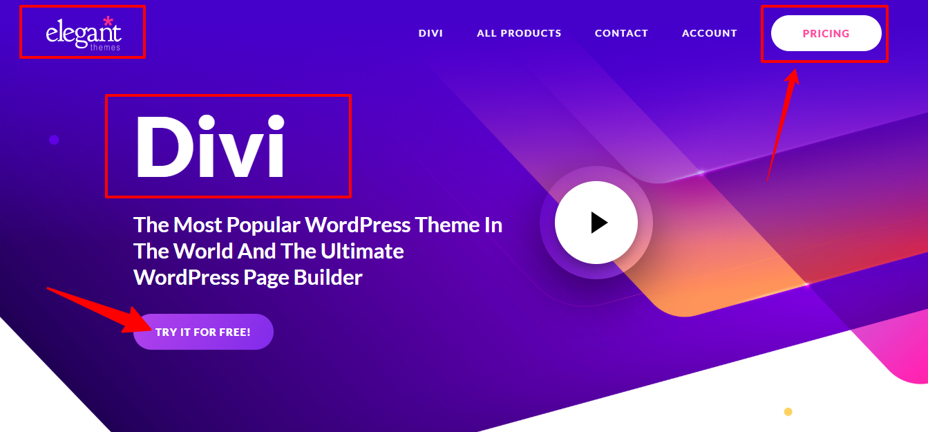 Divi —最终的WordPress主题视觉页面生成器