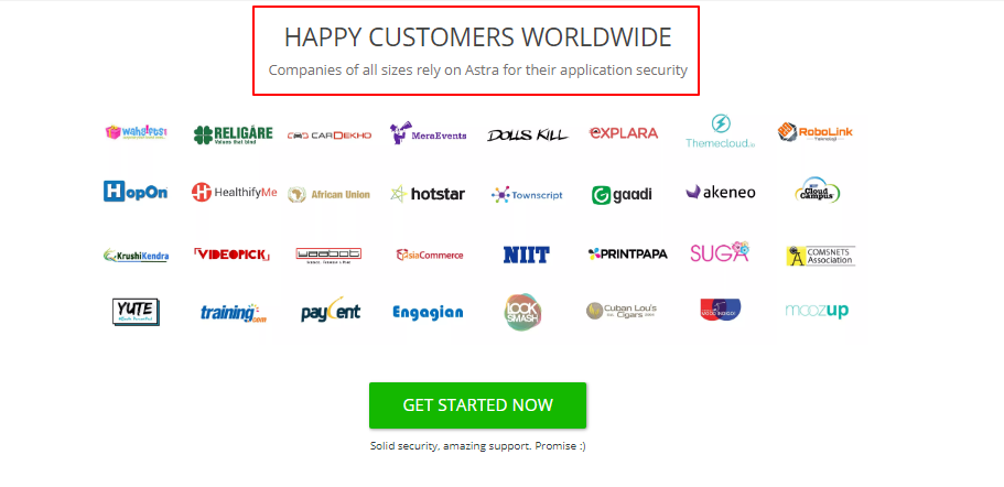 Happy customer World Wide
