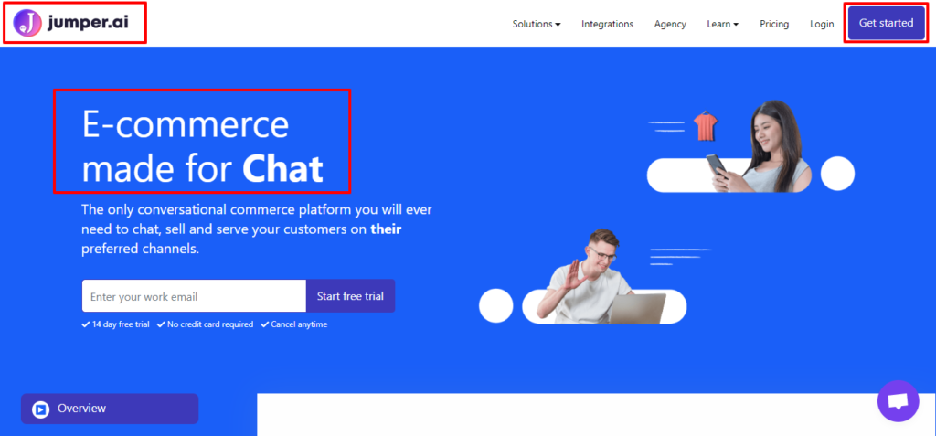 Jumper ai - E-commerce made for Chat