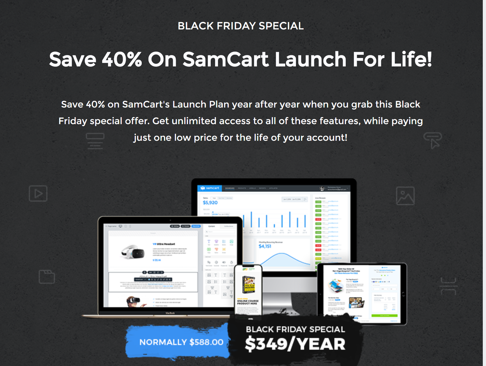 Samcart black friday deals
