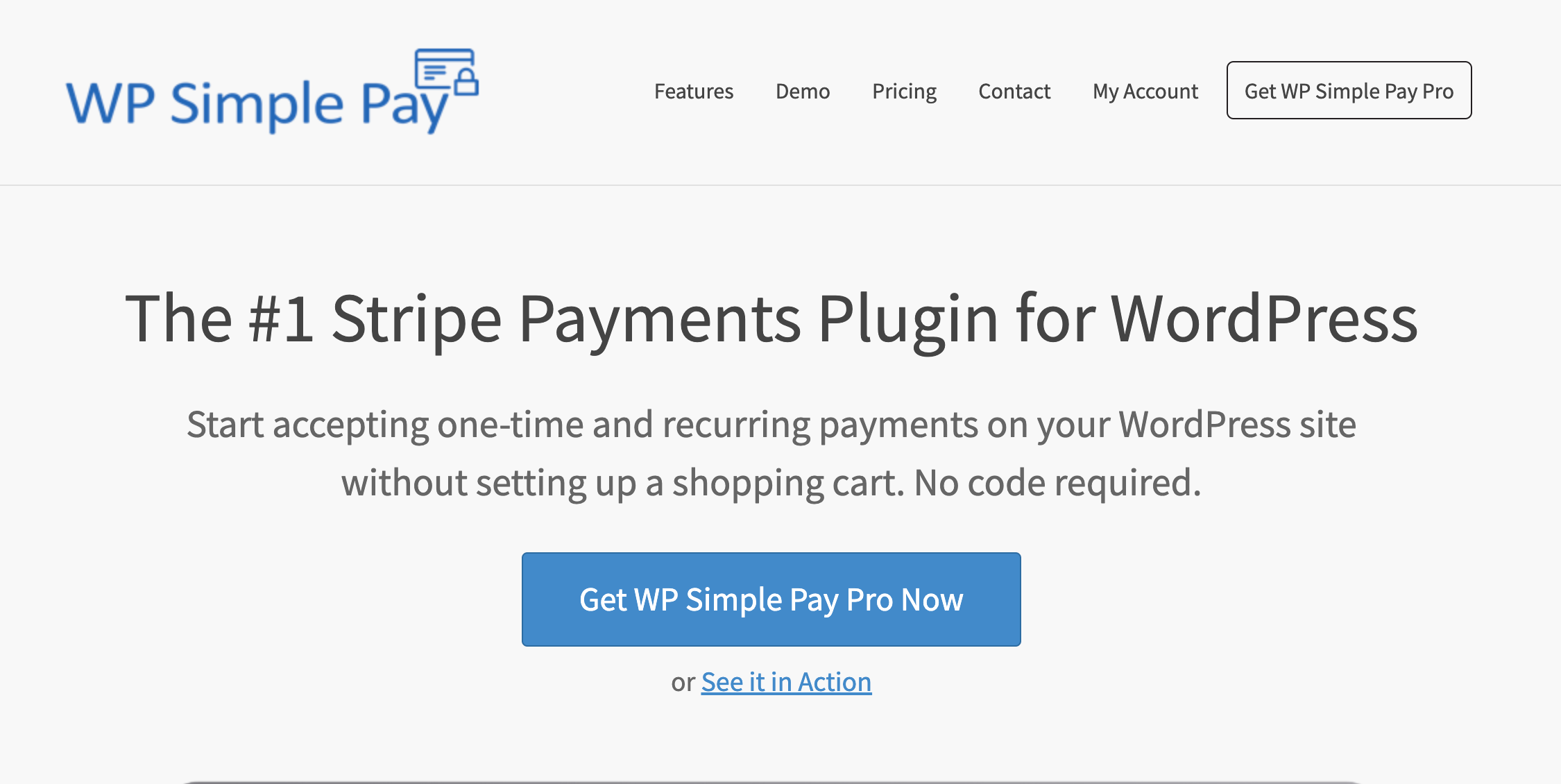 WP Simple Pay- A Stripe Payment Plugin