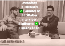 Jonathan Kiekbusch Founder of SEOButler Intervi...