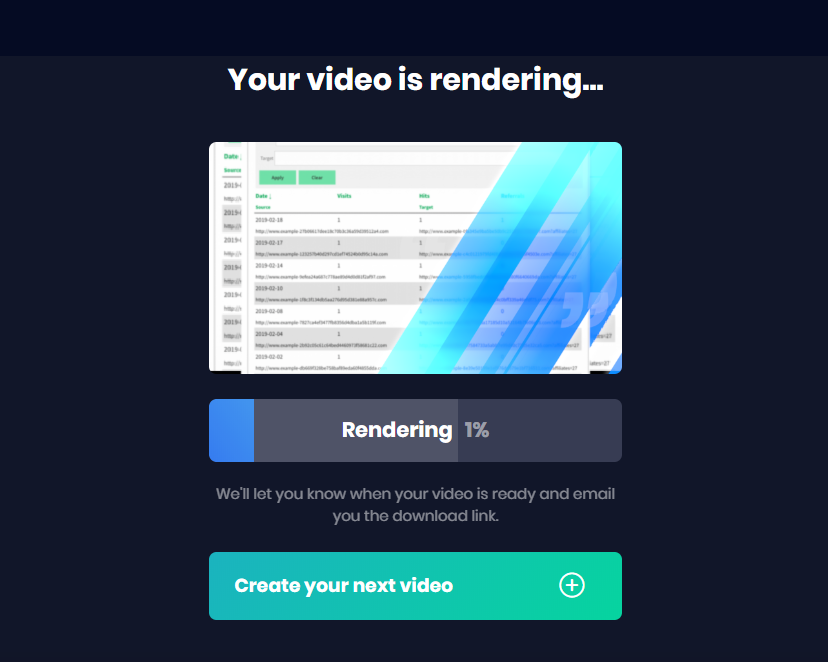 Viddyoze Customization - Video Rendering