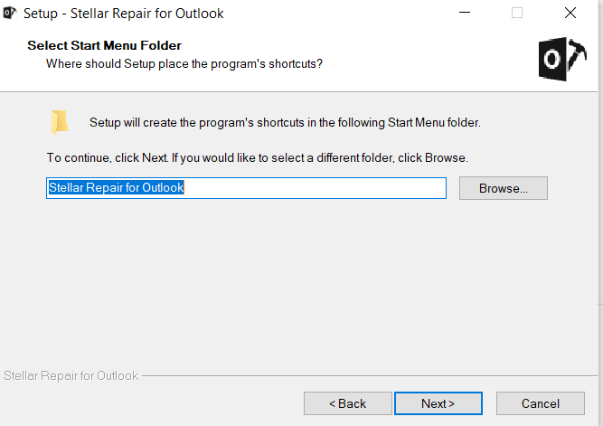 Stellar Repair For Outlook - Lunch Icon