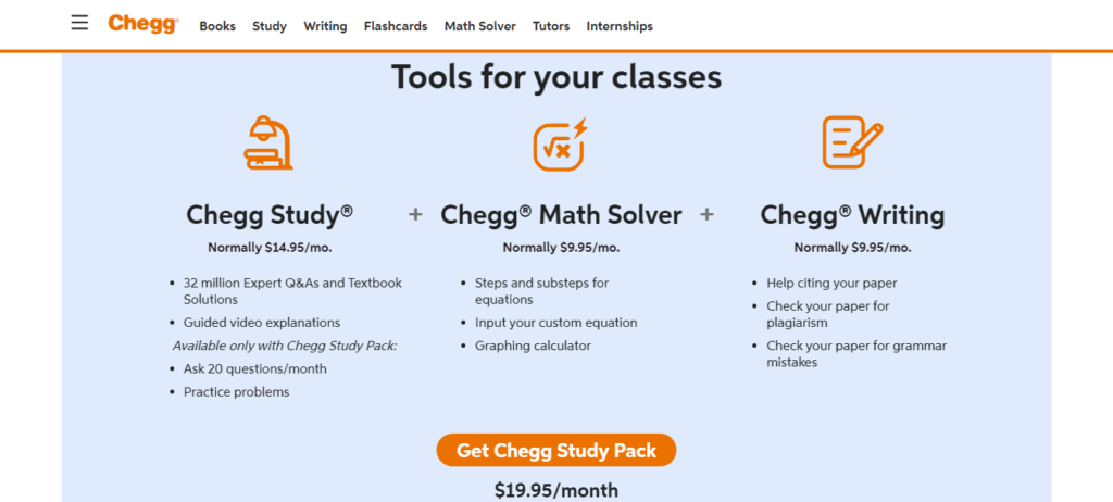 Chegg Pricing Review