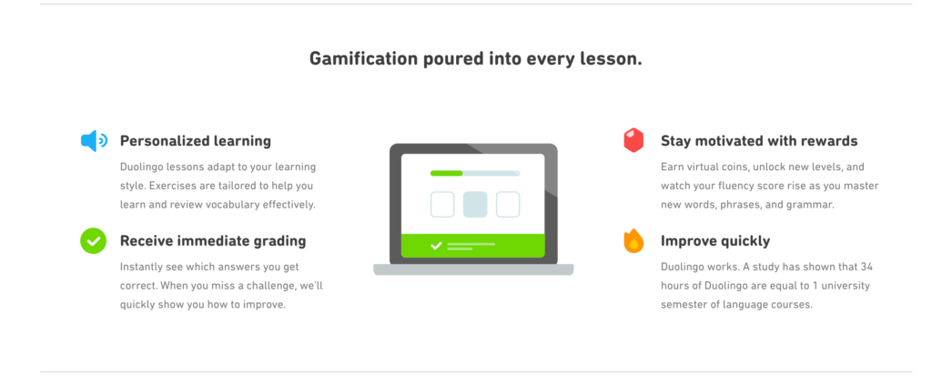 Duolingo Features