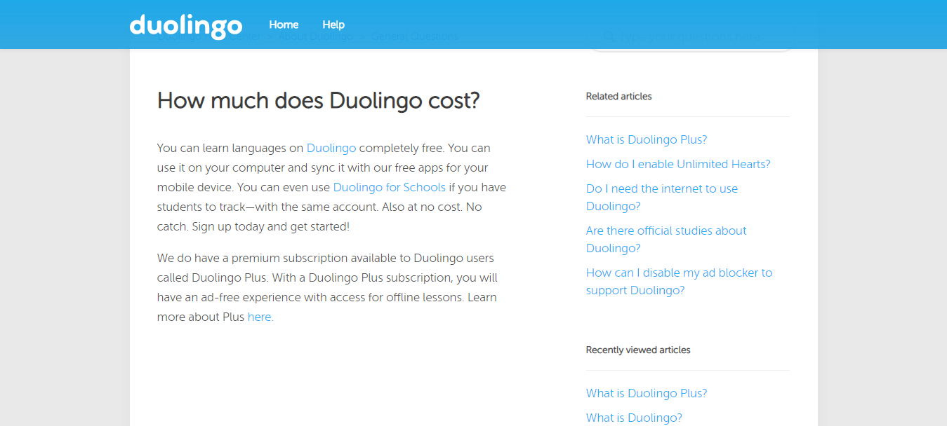 Duolingo Pricing