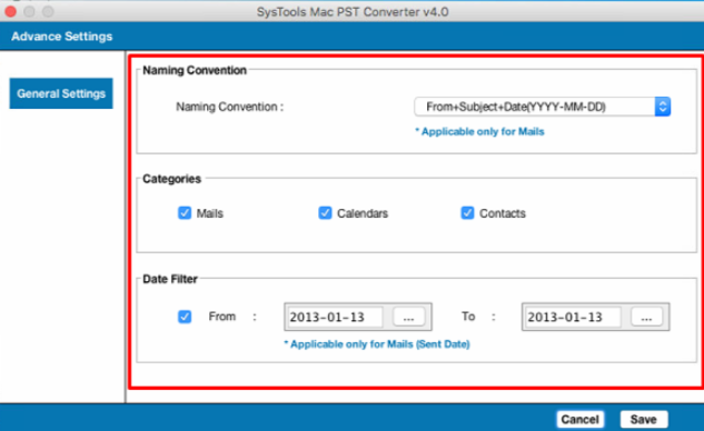 SysTool Software PST File Converter