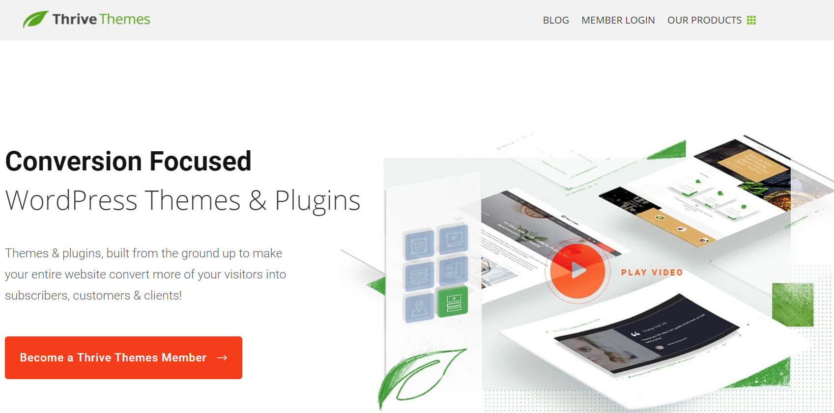 LeadPages Alternatives- Thrive Themes
