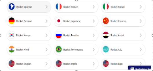 Why choose Rocket Language learning App 