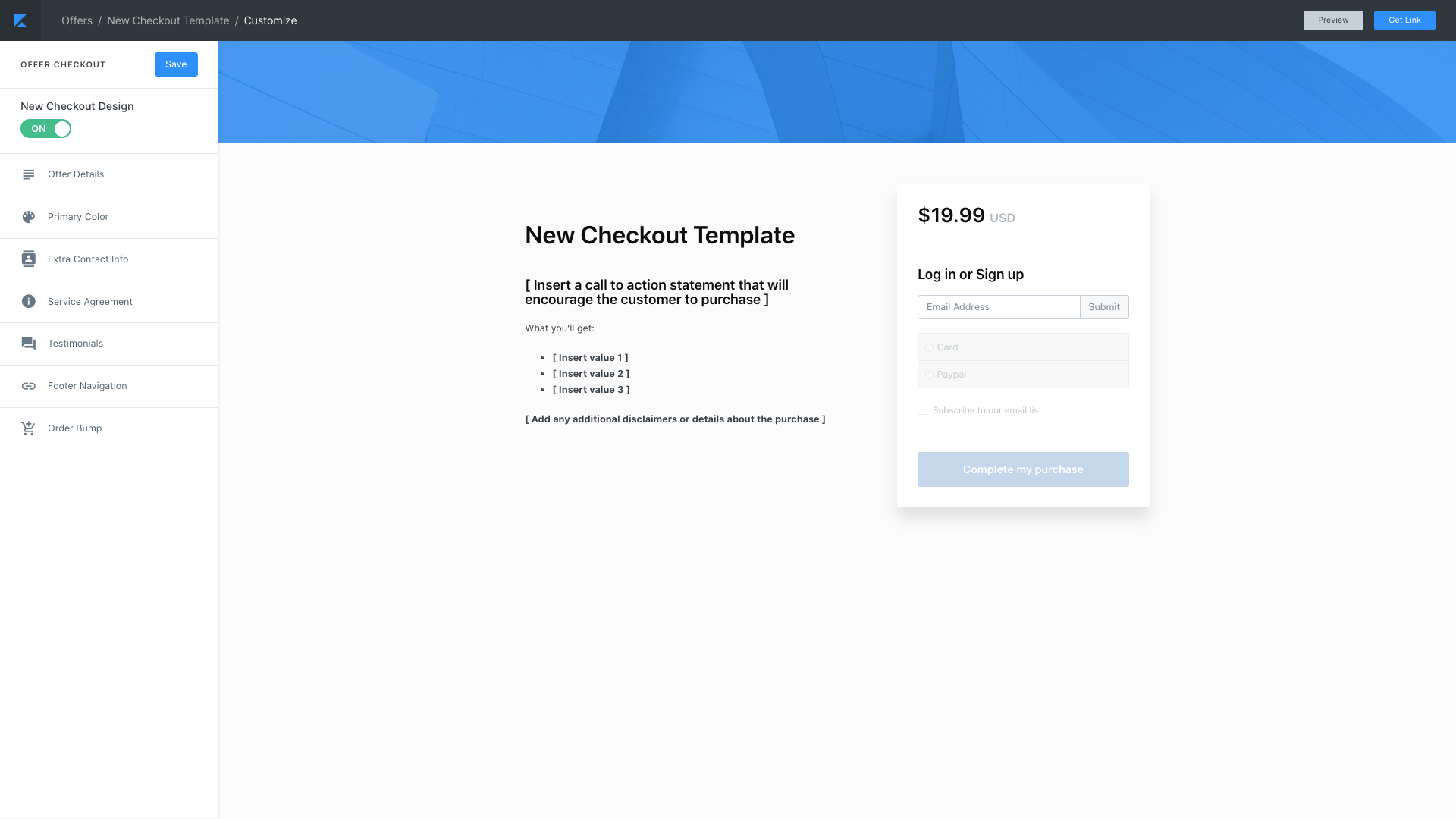 GoHighLevel Vs Kajabi kajabi checkout page