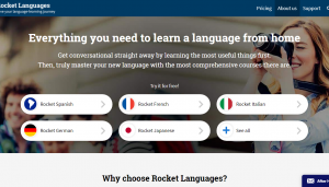 Rosetta Stone Language Offered