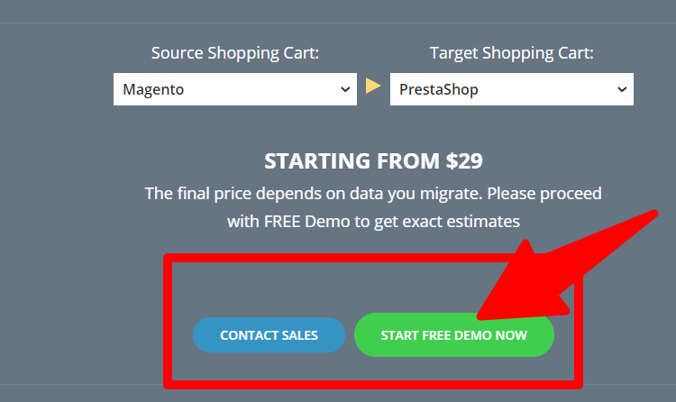 Magento_to_PrestaShop_Cart2Cart - Pricing