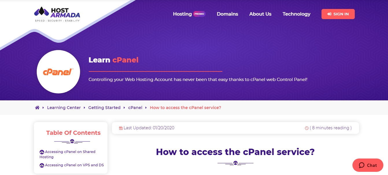 User Area And cPanel