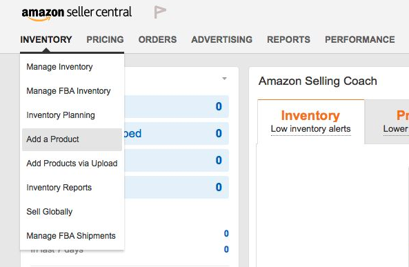 Amazon Inventory