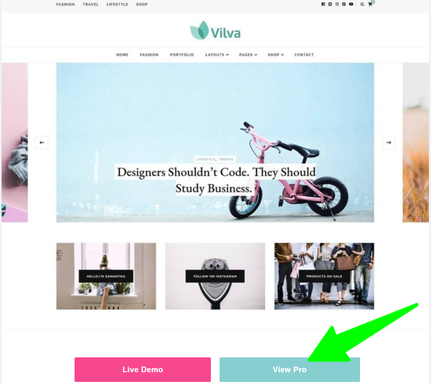 Vilva- Best WordPress theme review