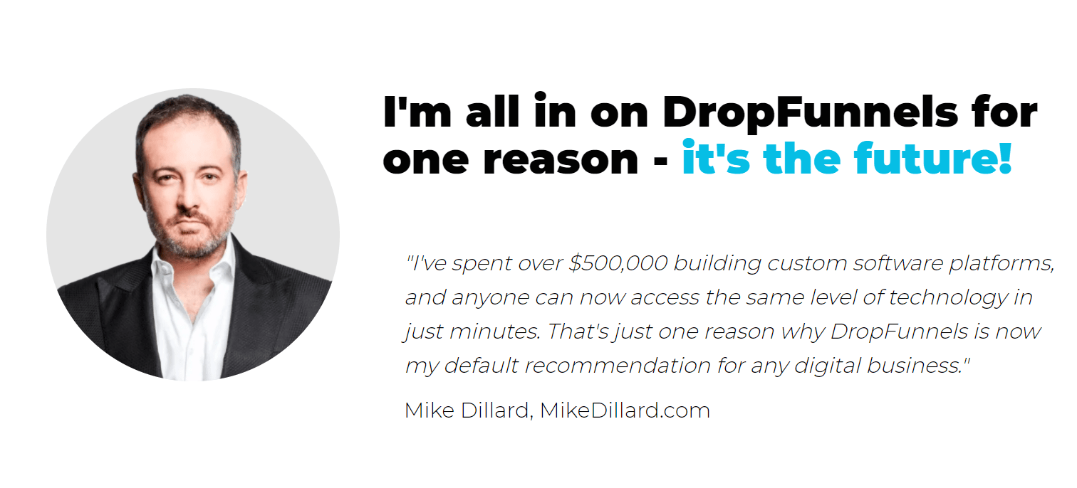 Ce que les experts disent à propos de Dropfunnels