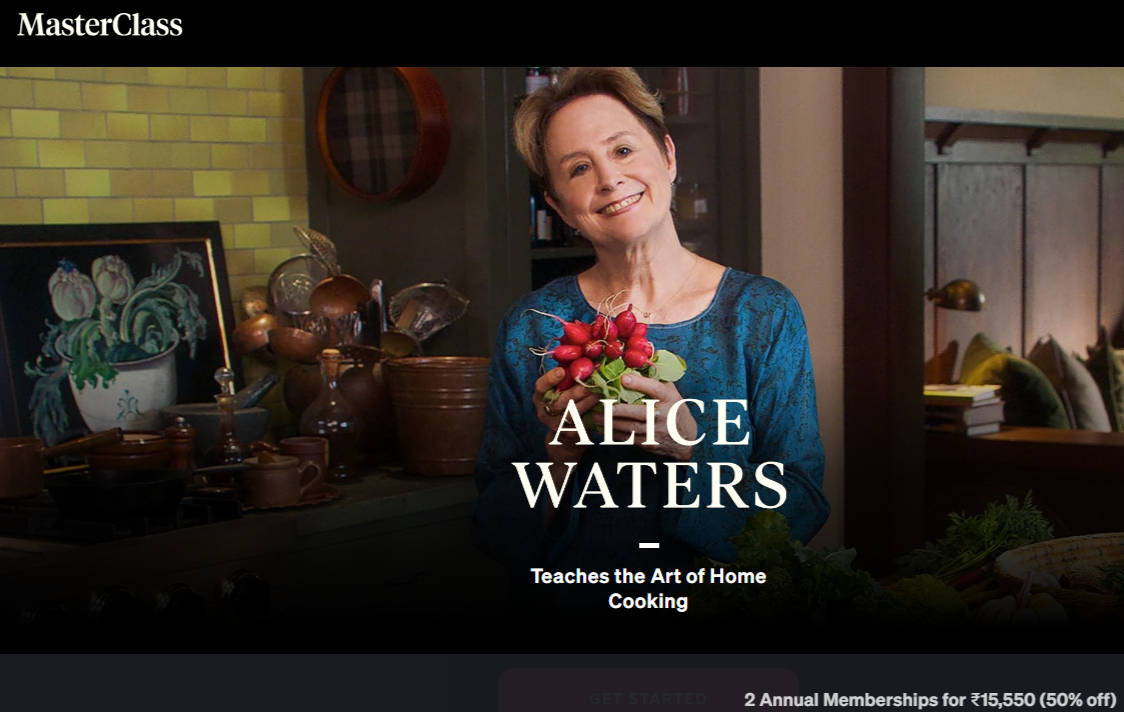 Alice Waters Masterclass Review