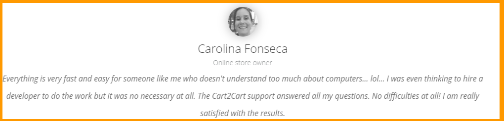 Cart2Cart-Automated-Shopping- Testimonials
