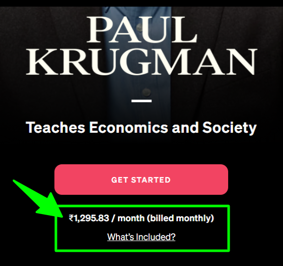 MasterClass-Paul-Krugman-Teaches-Economics - Pricing