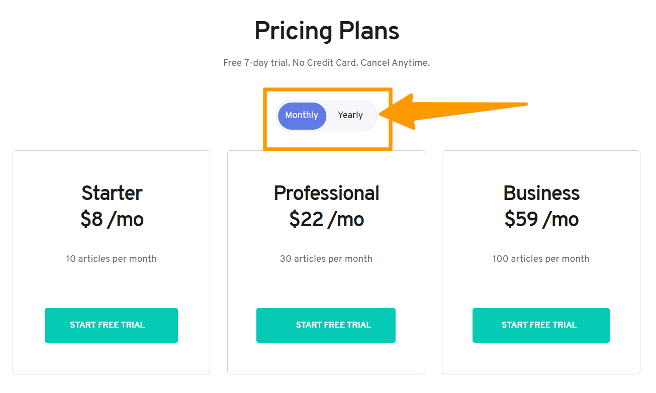 Blogcast - Pricing
