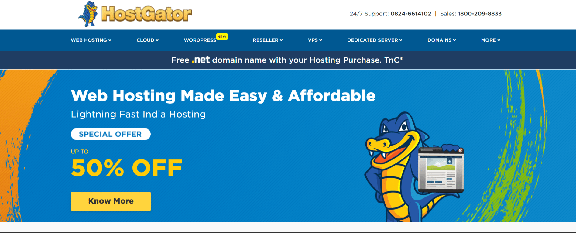 Hostgator- best magento hosting providers