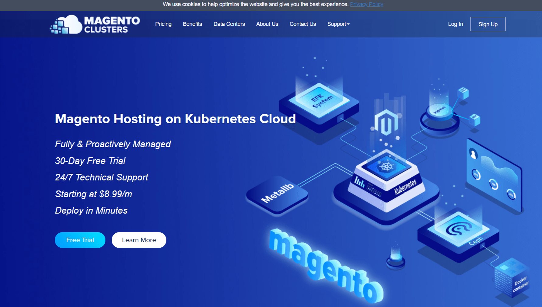 Magento clusters offer scalable services