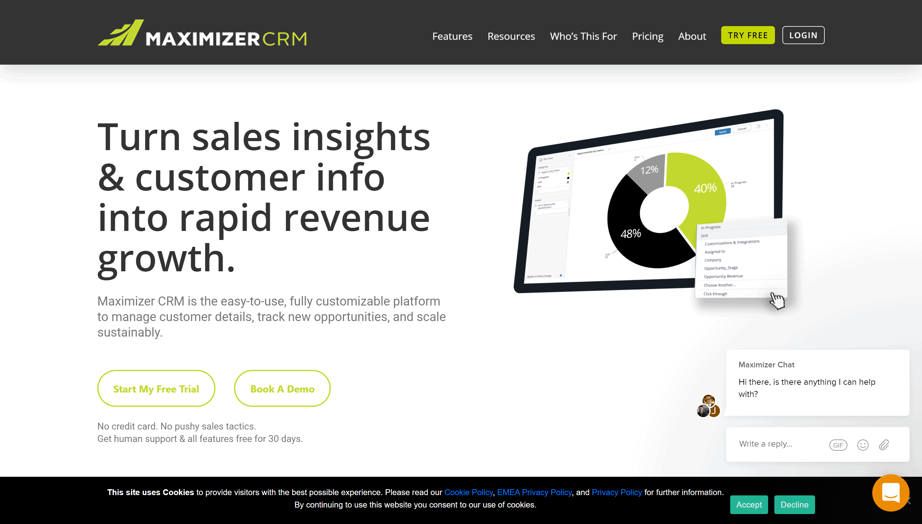 Maximizer CRM- Best CRM for Ecommerce