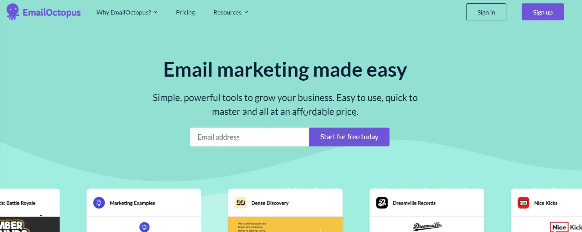 EmailOctopus Review- Overview