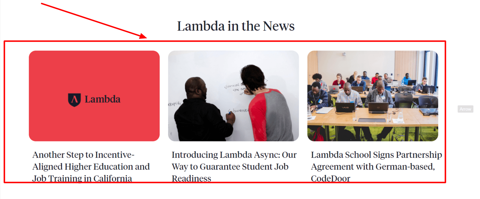 Lambda School in Nachrichten