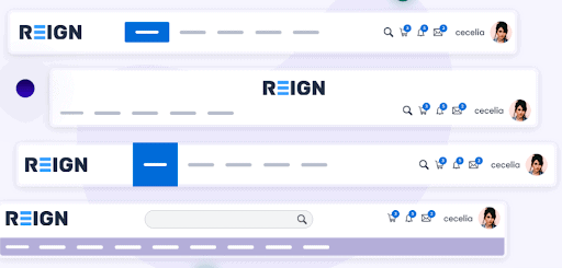 Multiple header Variations To Style Your Website - Reign Review