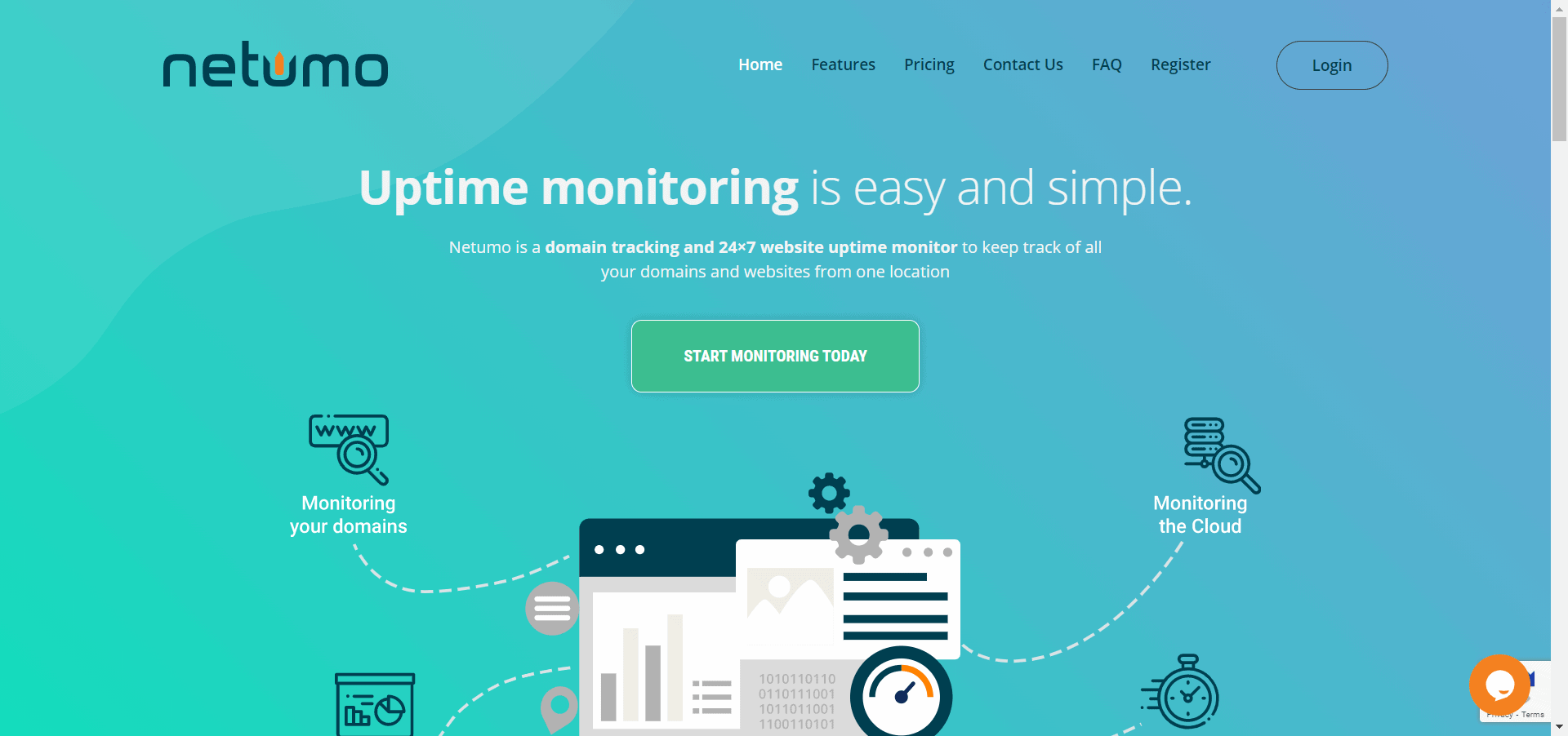 Netumo website monitoring tools review