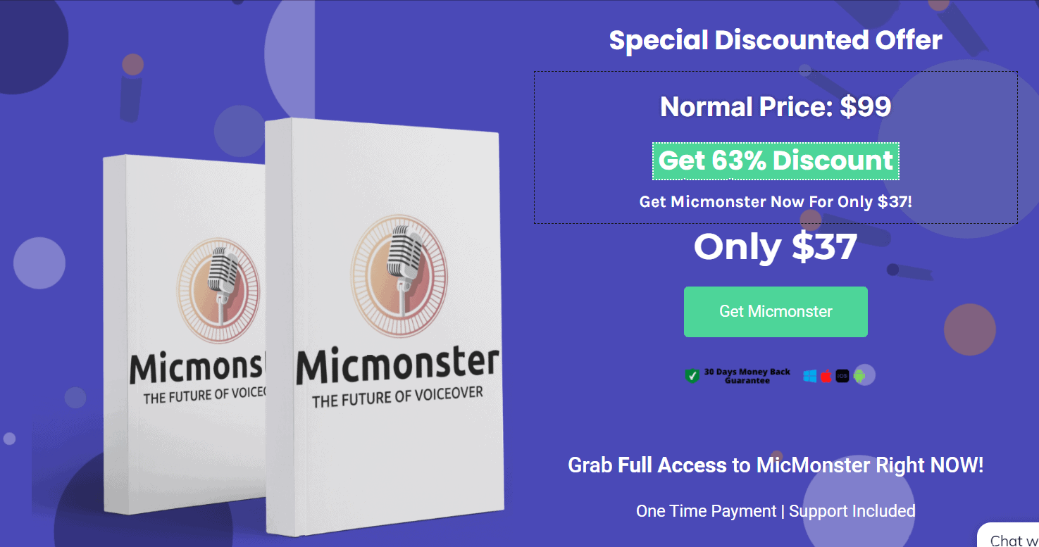 Special Offer MicMonster