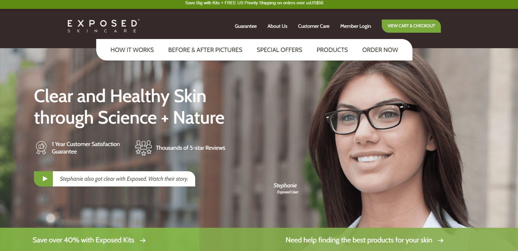 Skin Care Beauty Reviews affiliate website for sale Modern Responsive design 